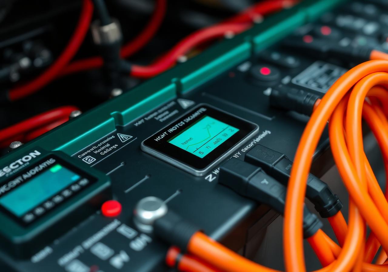 Diagnostyka systemów wysokiego napięcia EV