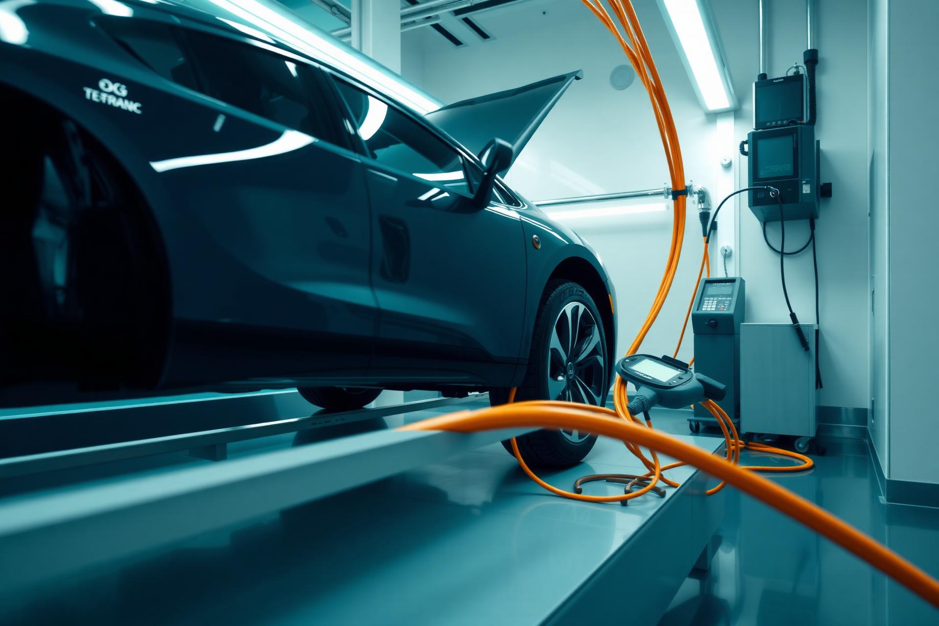 Diagnostyka pojazdu elektrycznego w warsztacie